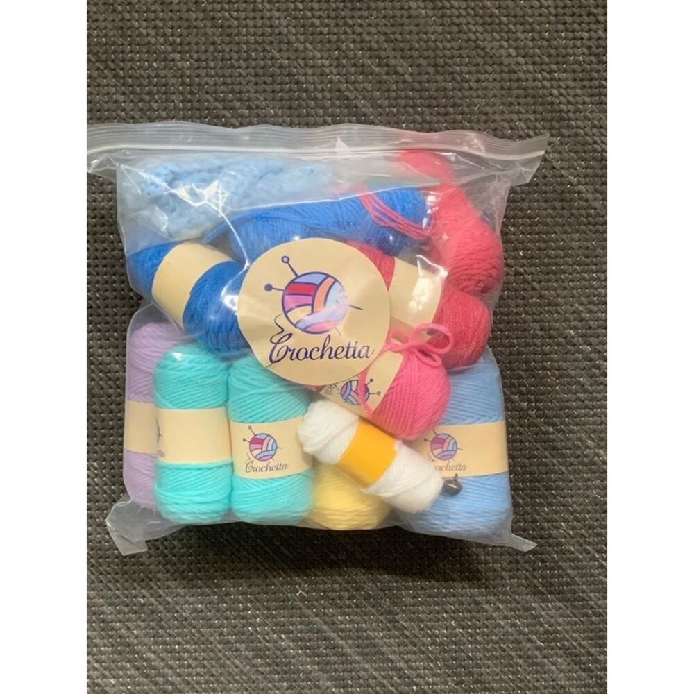 Crochetta Octopus Crochet Kit Arts and Crafts Grandmacore knitting